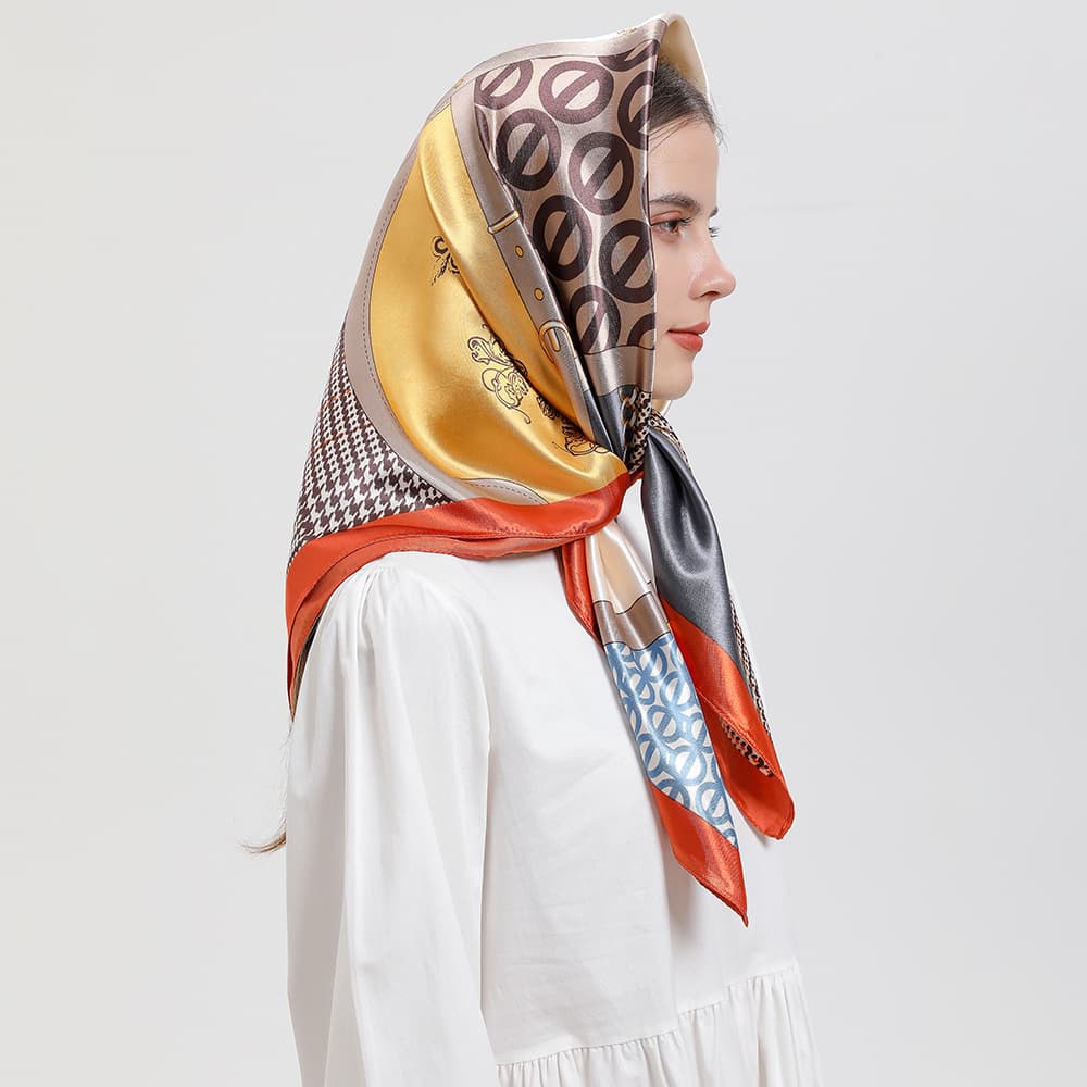 Ikhlas Painted Scarf - alternate view